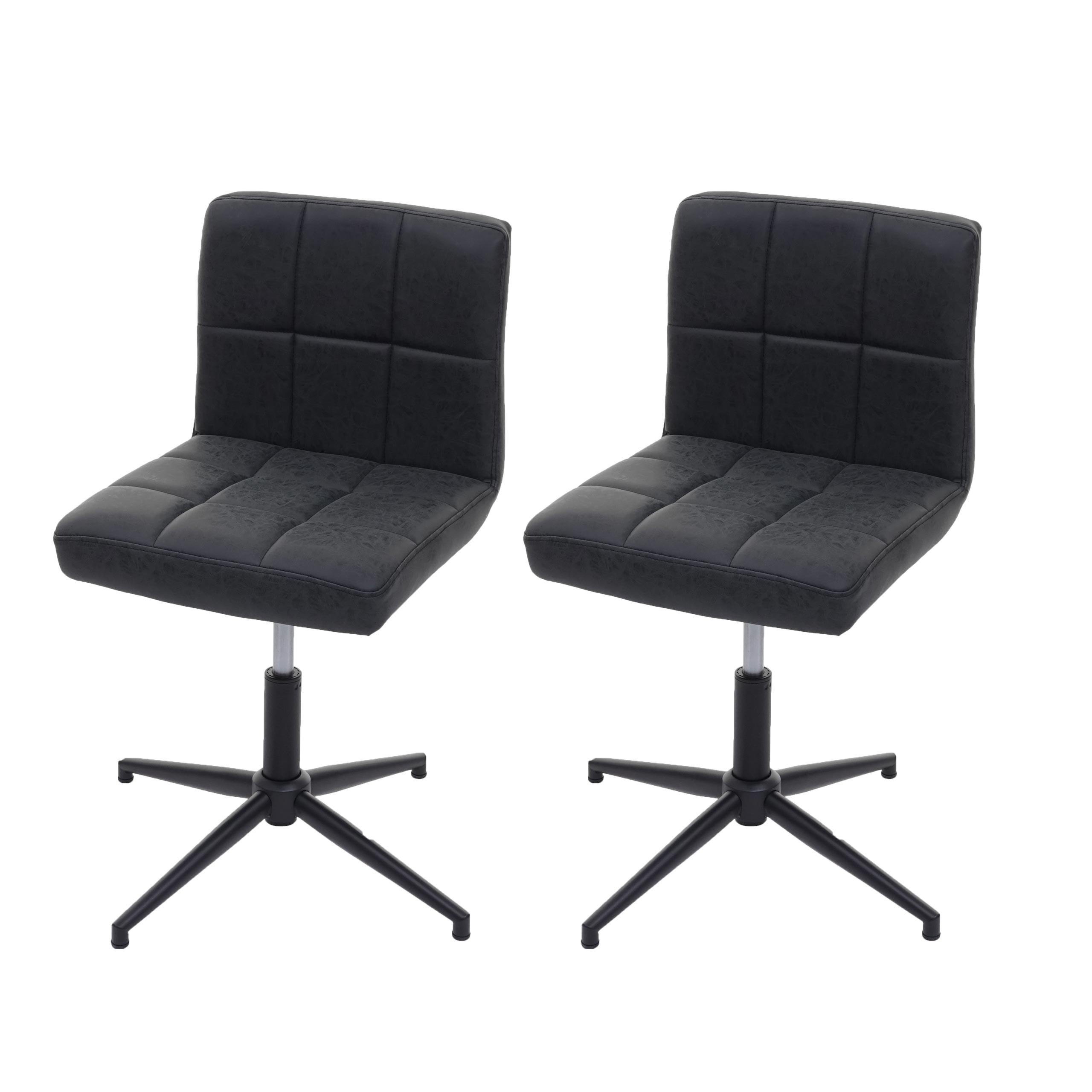 ESSZIMMERSTUHL Grau 2er-Set - Grau, Textil (64/90/64cm) - MCW