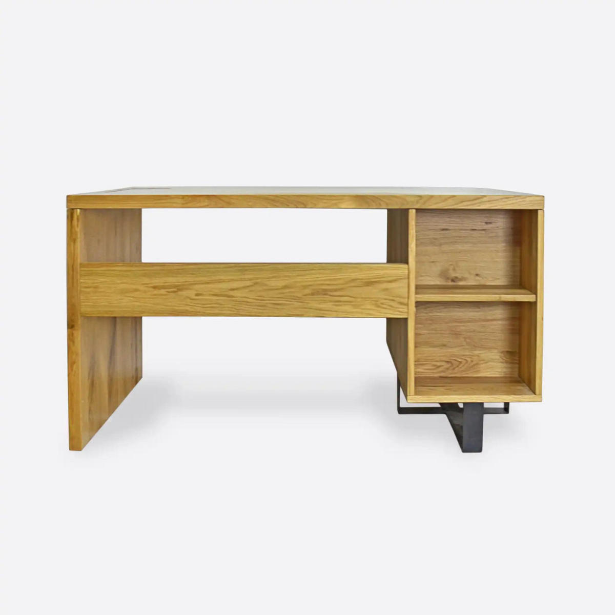 SCHREIBTISCH für Ihr Arbeitszimmer MOCCA - Eichefarben, Holz (80/150/75cm) - Rawood Furniture