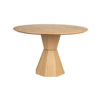 ESSTISCH Lotus Natur - Beige, Holz (120/120/75cm) - Zuiver