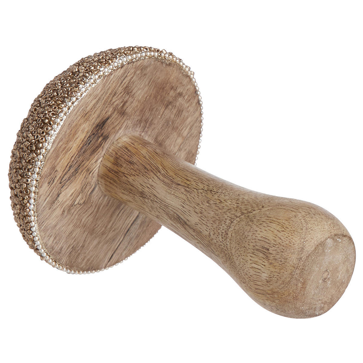 DEKO-PILZ Harvest Love - Goldfarben, Glas/Holz (12/26/12cm) - Butlers