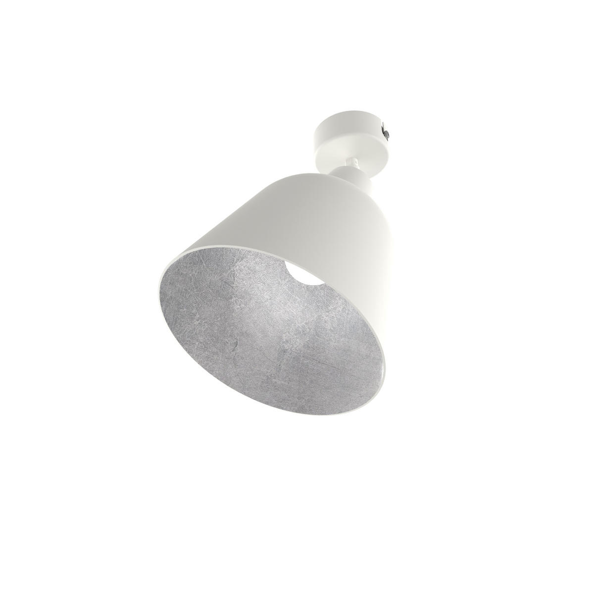 DECKENLEUCHTE - Weiß, Metall (16/16/21cm) - Lumicom