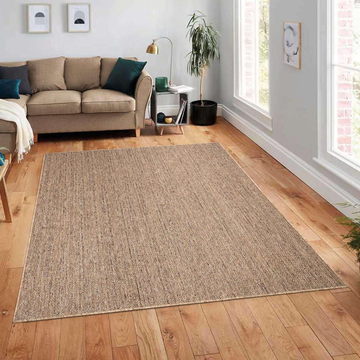 OUTDOORTEPPICH 200/280 cm Aachen 782 - Beige, Kunststoff (200/280cm) - Paco Home