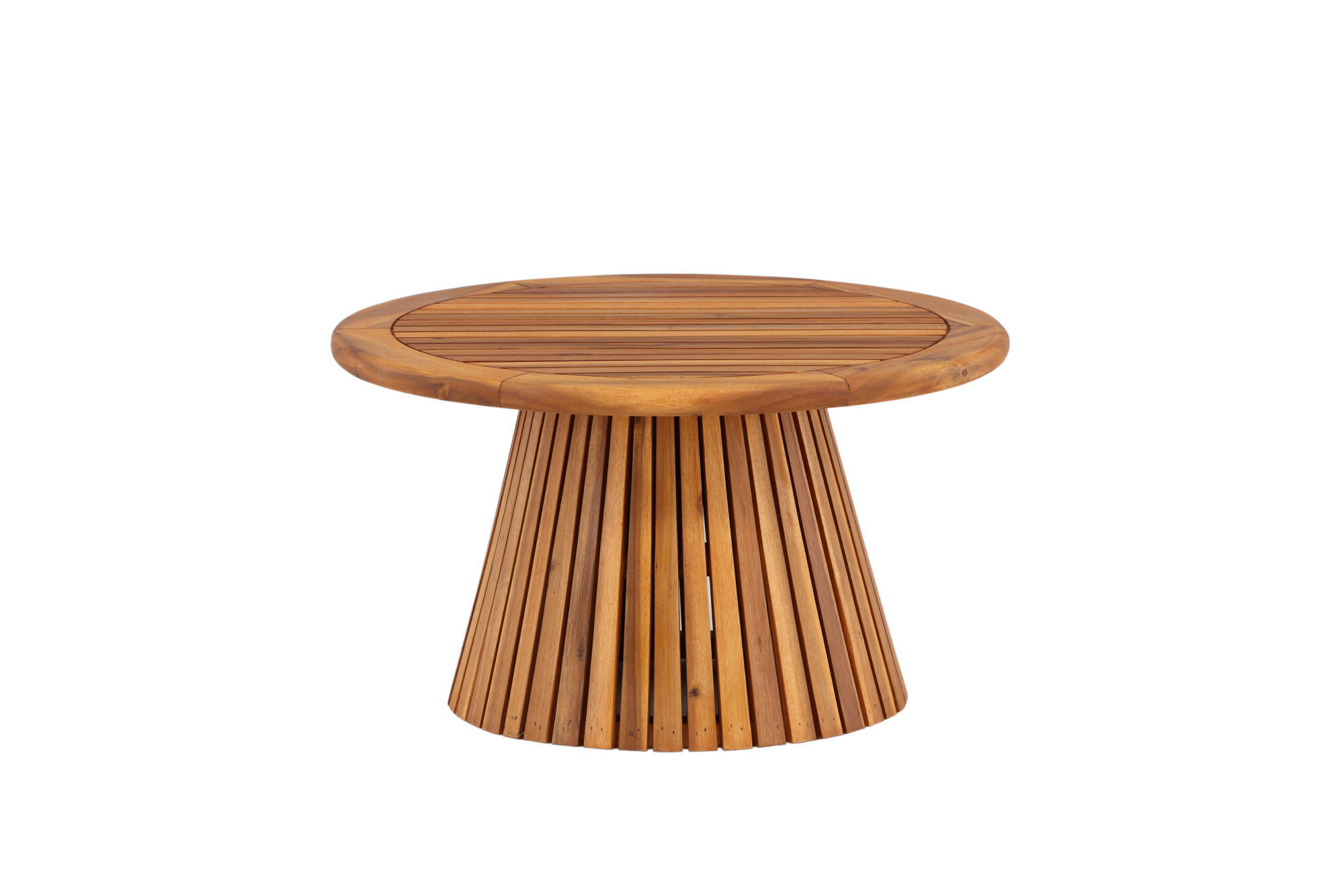 GARTENCOUCHTISCH LUMPUR Braun 70x70x40 cm - Braun, Holz (70/70/40cm) - FURNLUX