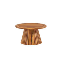 GARTENCOUCHTISCH LUMPUR Braun 70x70x40 cm - Braun, Holz (70/70/40cm) - FURNLUX