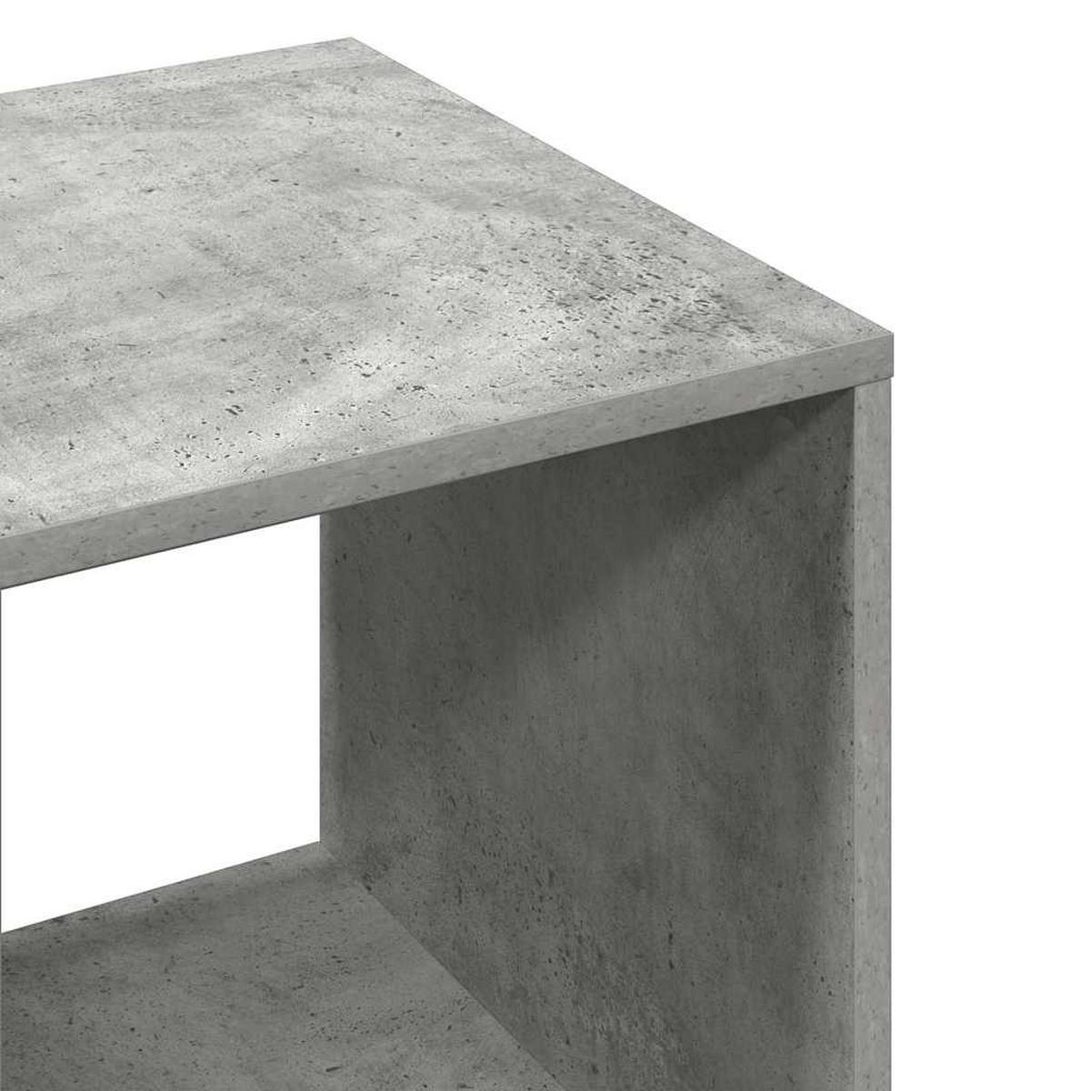 KLEIDERSCHRANK Betongrau 80/40/110 Cm Holzwerkstoff - Grau, Holzwerkstoff (40/110/80cm) - vidaXL