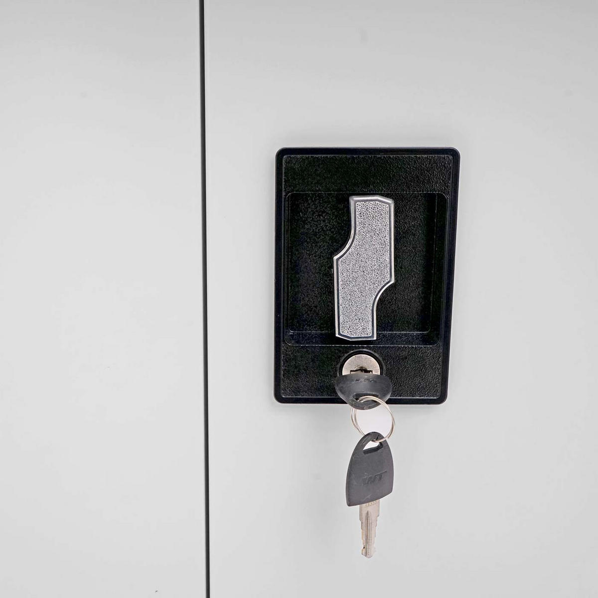 AKTENSCHRANK 140x90x40cm 2 Türen abschließbar Metall Grau - Grau, Metall (90/140/40cm) - PROREGAL