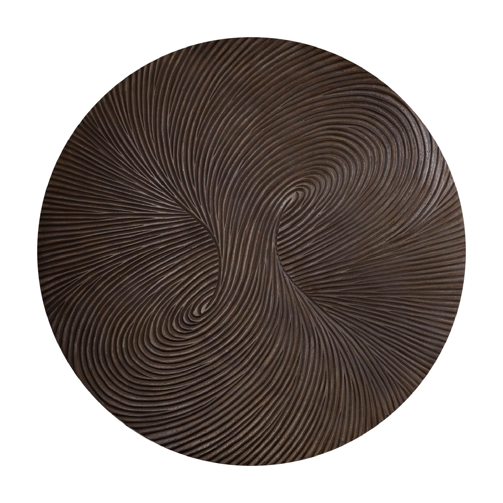 WANDPANEEL Wiktor Braun 180/3.5/180cm - Braun, Holz (3.5/180/180cm) - PTMD Collection