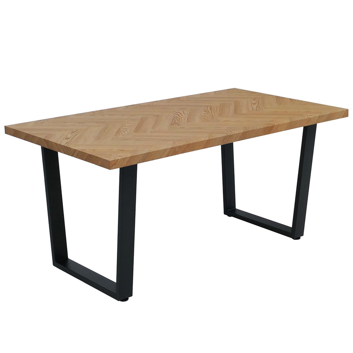 ESSZIMMERTISCH rechteckig Eiche Dekor - Eichefarben, Holzwerkstoff (90/160/75cm) - MCW