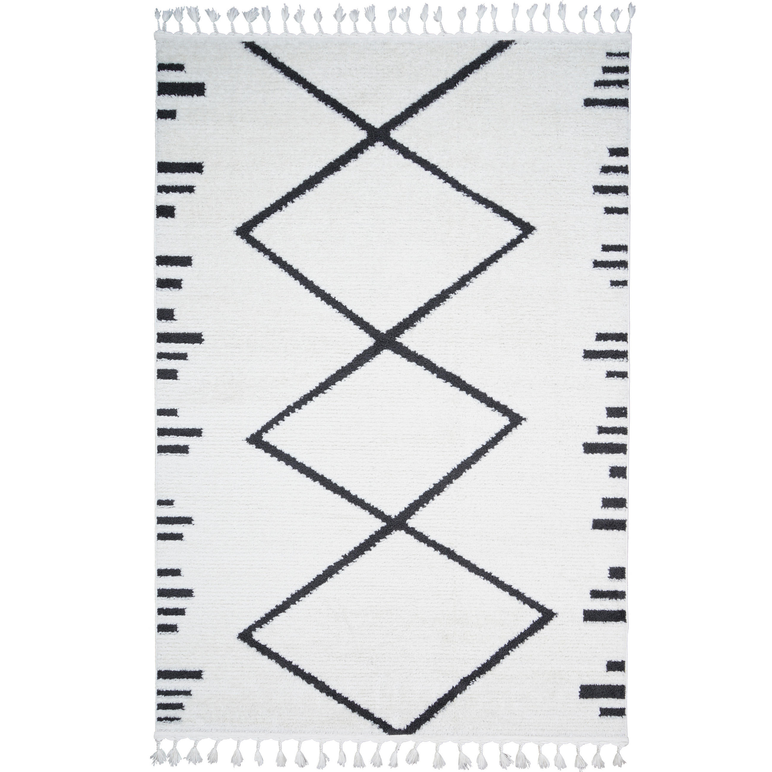 TEPPICH BERBER DESIGN 200/290 Ivory - Creme, Naturmaterialien/Textil (200/290cm) - Consilio Concept