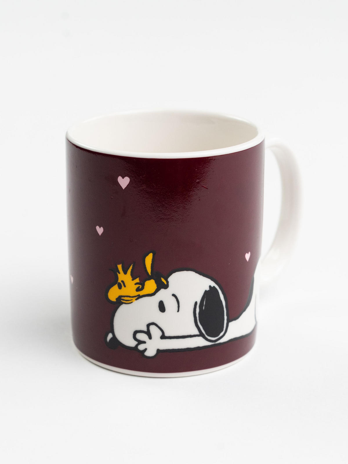 KAFFEEBECHER The Peanuts Snoopy Dich hab ich am liebsten Mehrfarbig 320 ml - Multicolor, Keramik (0.32L) - United Labels