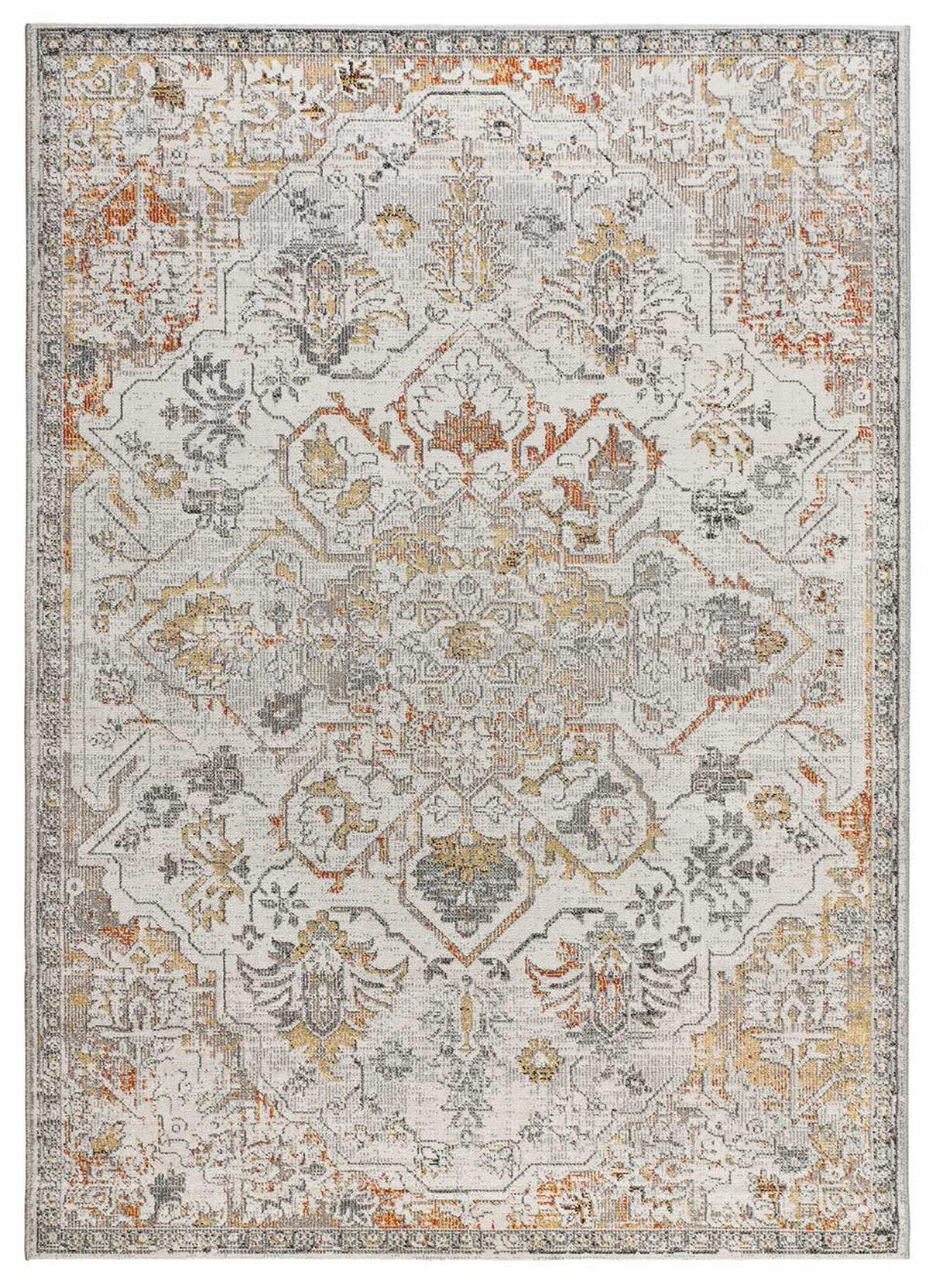 OUTDOORTEPPICH beige Samara 120/170 cm - Beige/Multicolor, Textil (120/170cm) - Atticgo