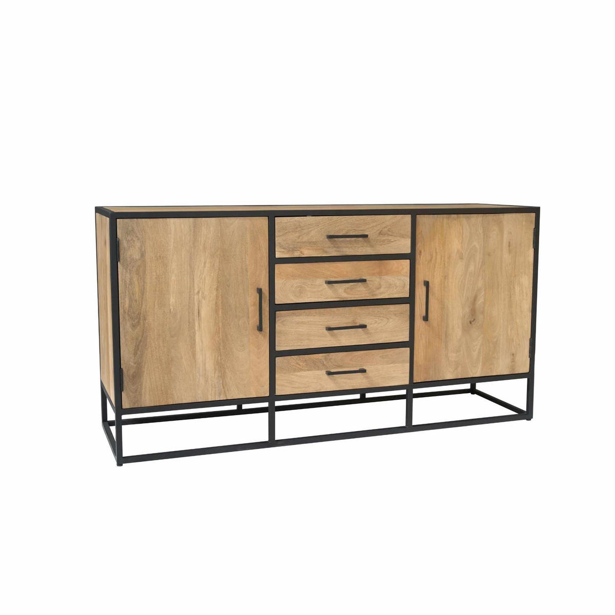 SIDEBOARD Dakota Braun 45/165/85 cm - Braun, Holz (165/85/45cm) - Starfurn