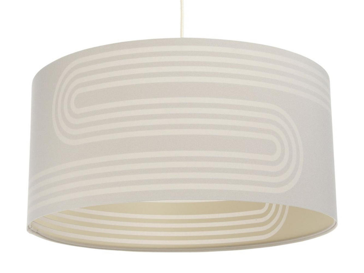 HÄNGELEUCHTE Beige 70/100 cm - Beige, Kunststoff (30/1.2/100cm) - ONZENO