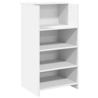 EMPFANGSTHEKE mit 3 Fächern 55/50/103,5 cm aus Holzwerkstoff Weiß - Weiß, Holz (50/55/103.5cm) - vidaXL