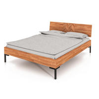 BETT LEON 2 180x210 Kernbuche - Kernbuche, Holz (180/210cm) - byoak