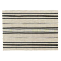 PLATZSET Sina natur/schwarz 33 x 45 cm - Naturfarben, Textil (45/33cm) - Winkler