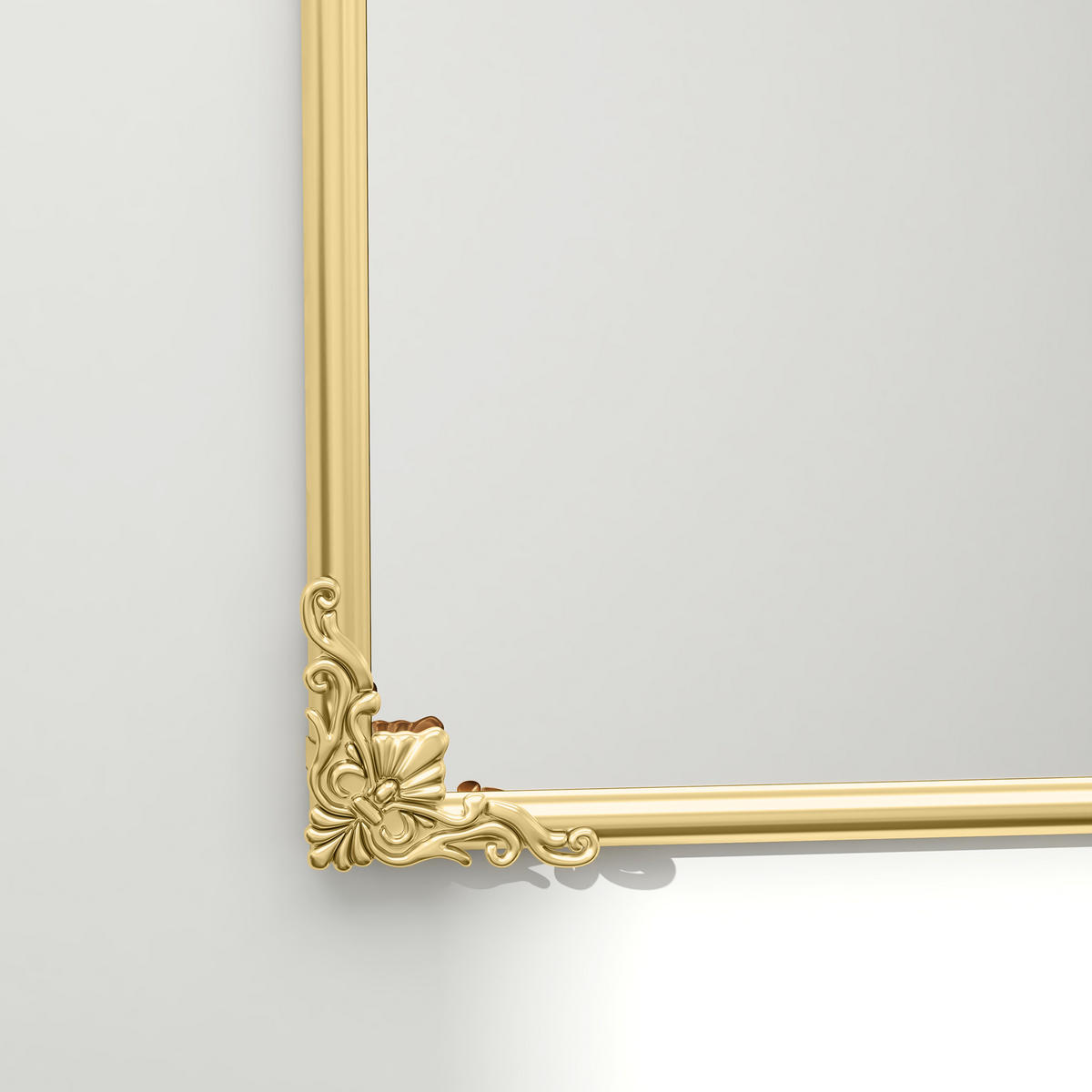 WANDSPIEGEL DE-08817 Goldton - Goldfarben, Metall (60/87/3cm) - ComfortXL