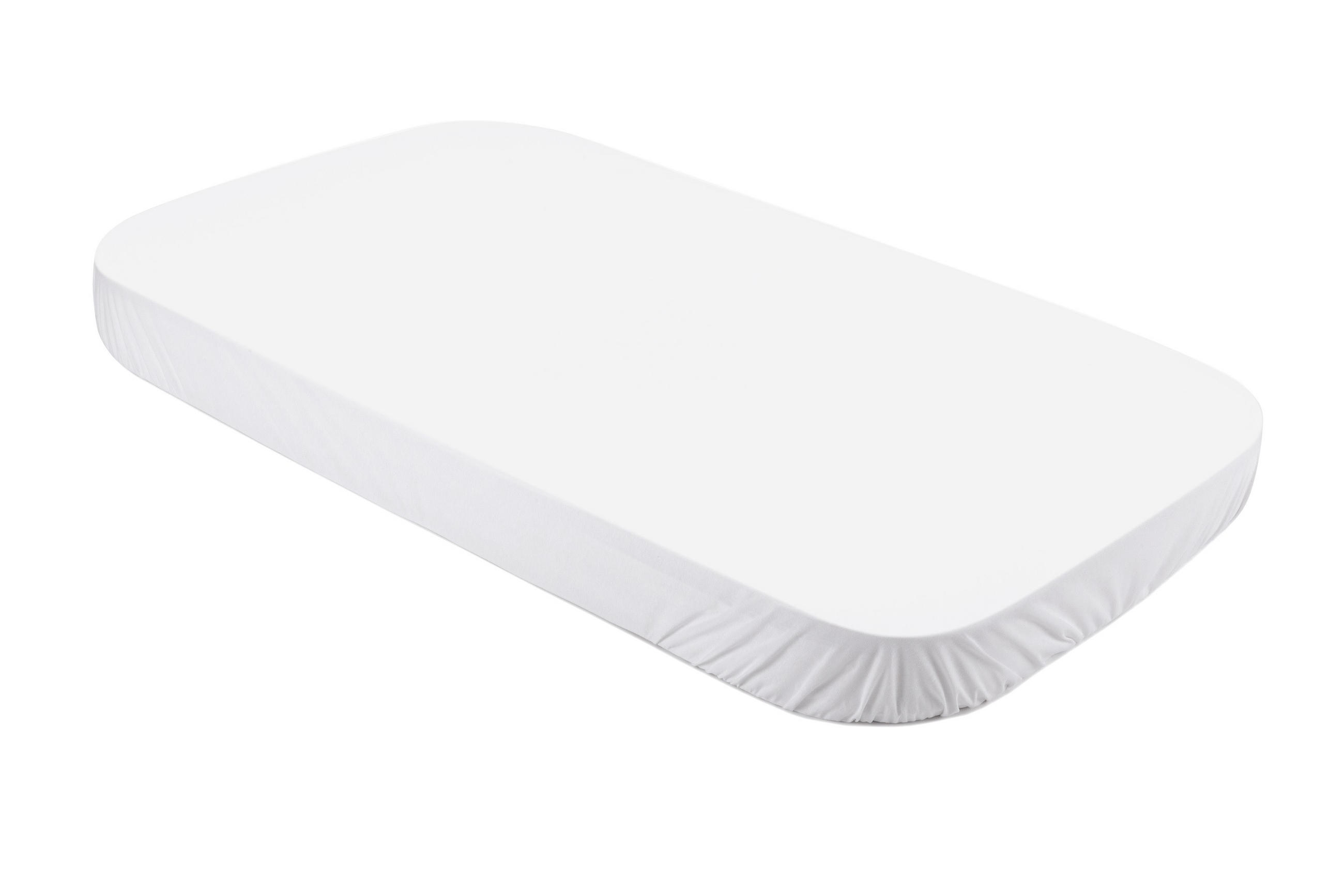 BABY Spannbettlaken 7in1 - Weiß, Textil (73/125cm) - waldin