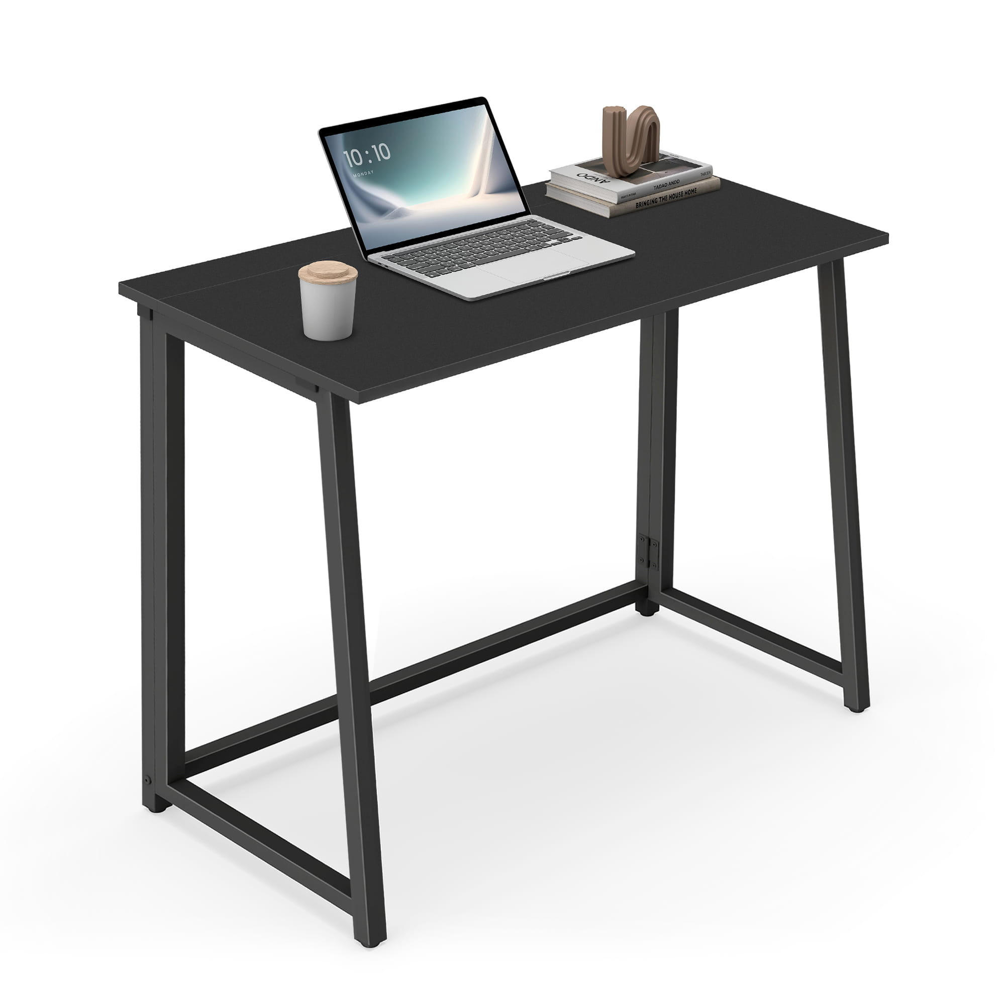 SCHREIBTISCH in schwarz - Schwarz, Holzwerkstoff (80/40/75cm) - Home Collective