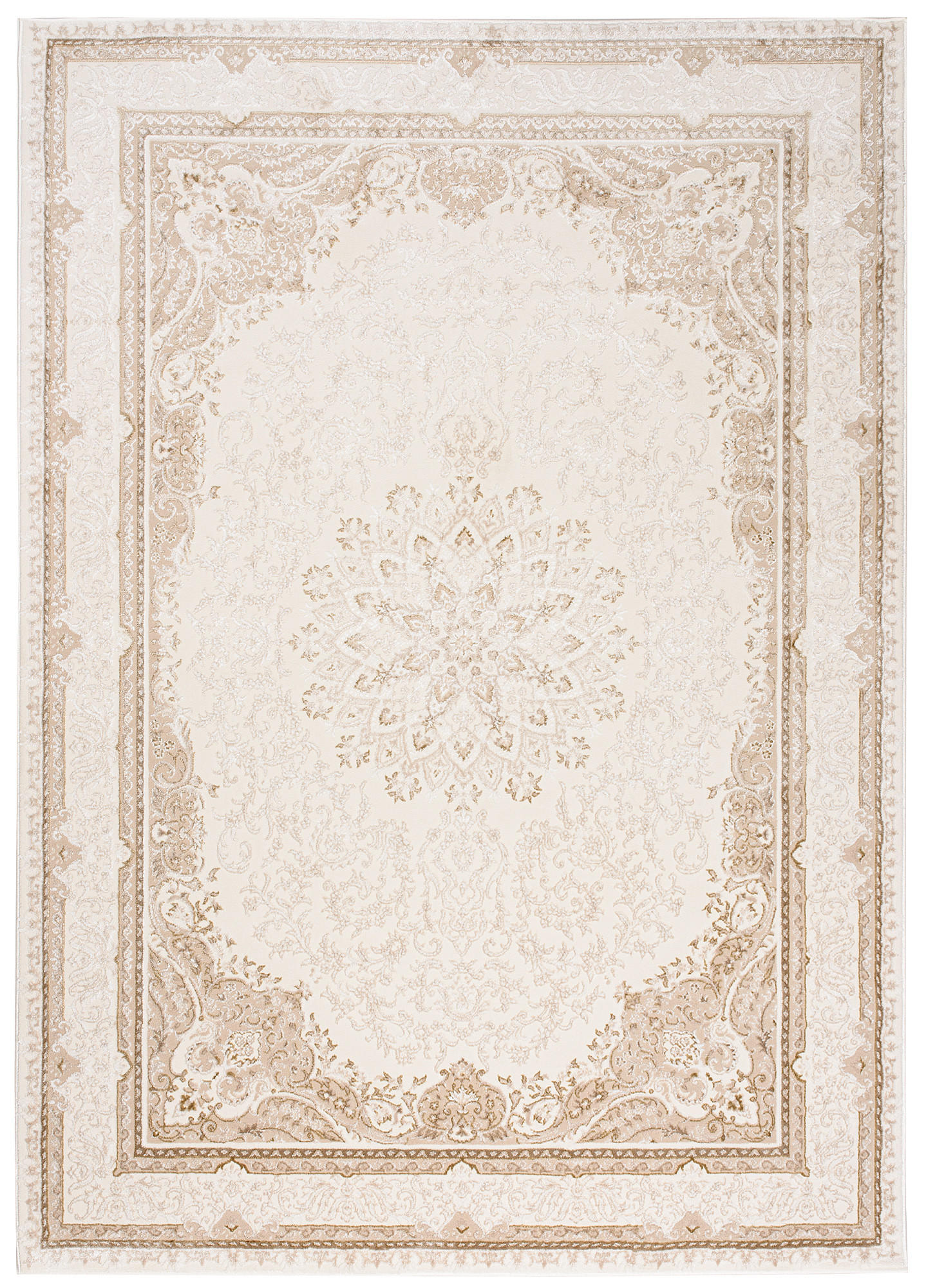 TEPPICH HERA Creme 160/230 cm - Creme, Textil (160/230cm) - Tapiso