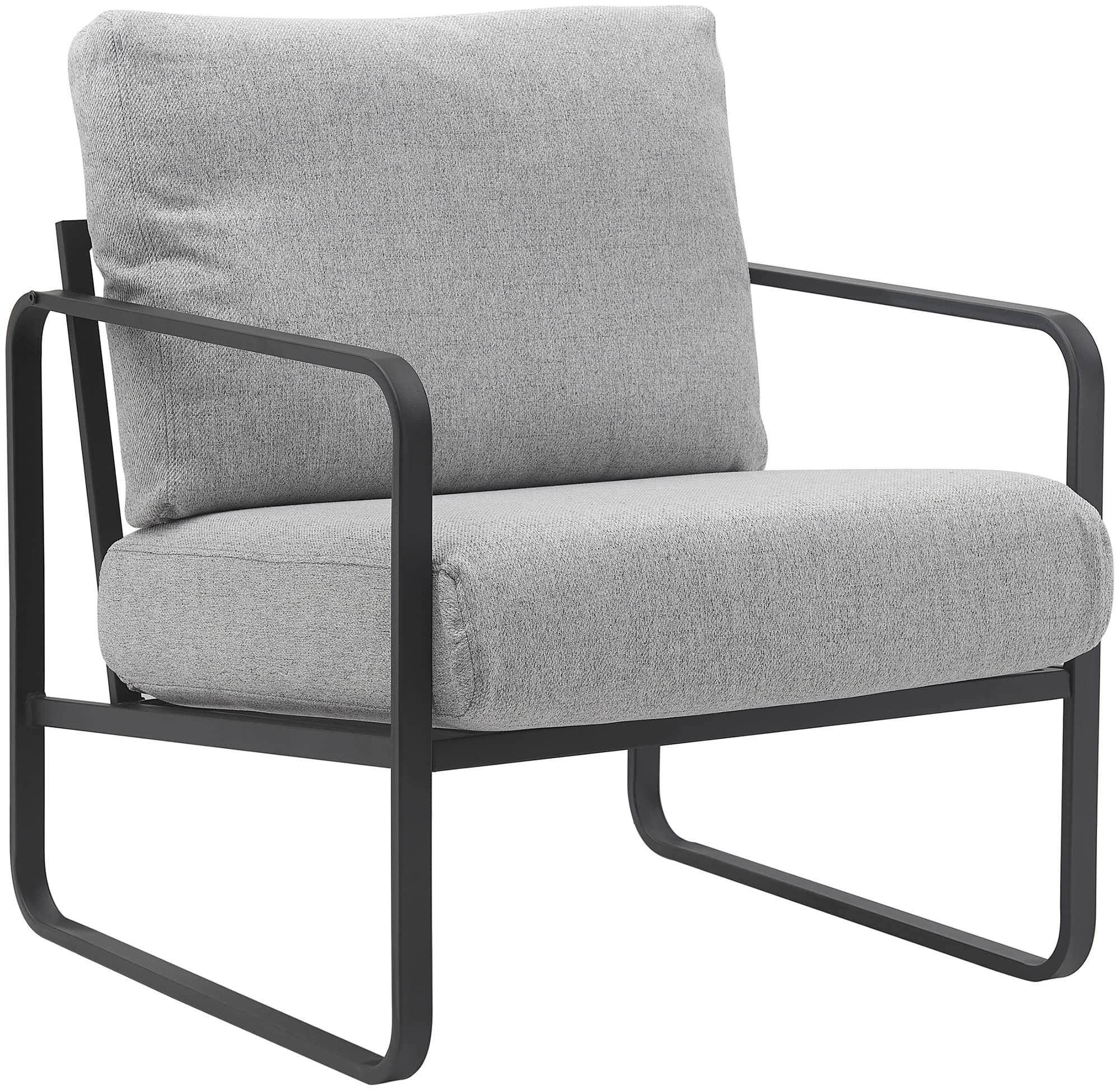 Deluke Loungesessel Hellgrau 70x82x74 cm