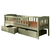 BETT 90/200 Samuel Olive - Grün, Holzwerkstoff (90/200cm) - Petits-meubles