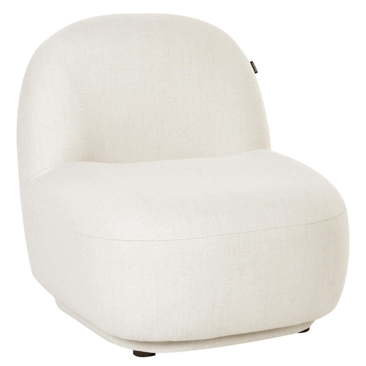 SOFA-SET 4-Sitzer Stoff Cremeweiß Lovberg - Creme, Textil (105/74/80cm) - Beliani