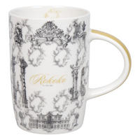 KAFFEEBECHER Architektur - Rokoko - Naturfarben, Keramik (0.6L) - Könitz