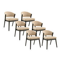 STUHL - 53.5 cm x 64 cm - Stoff - Beige ZELVYN - Beige, Textil (53.5/76/64cm) - Vente-Unique
