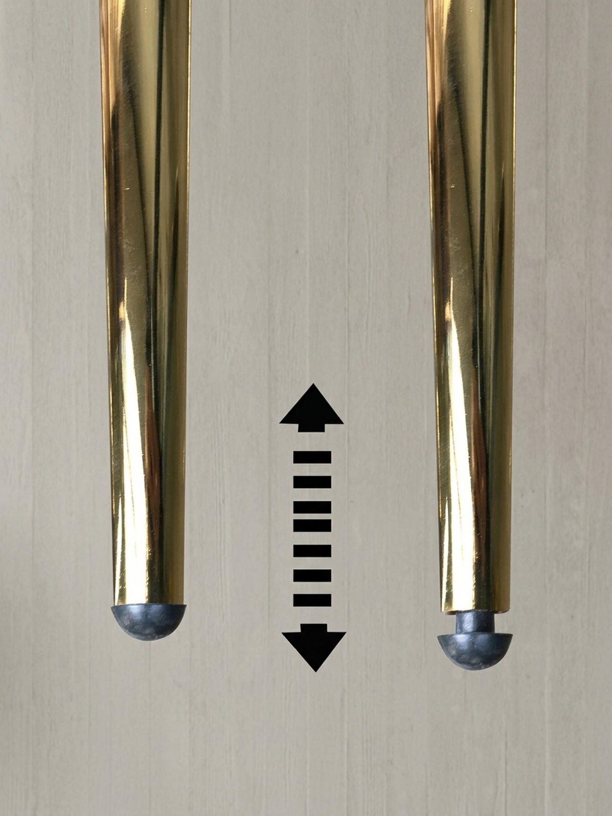 ESSZIMMERSTUHL 2er Set Samtbezug mit Metallgestell Diamantsteppung Skandinavisch gepolstert, Beige 53x50x87 cm - Beige/Goldfarben, Textil/Metall (53/87/50cm) - KADIMA DESIGN