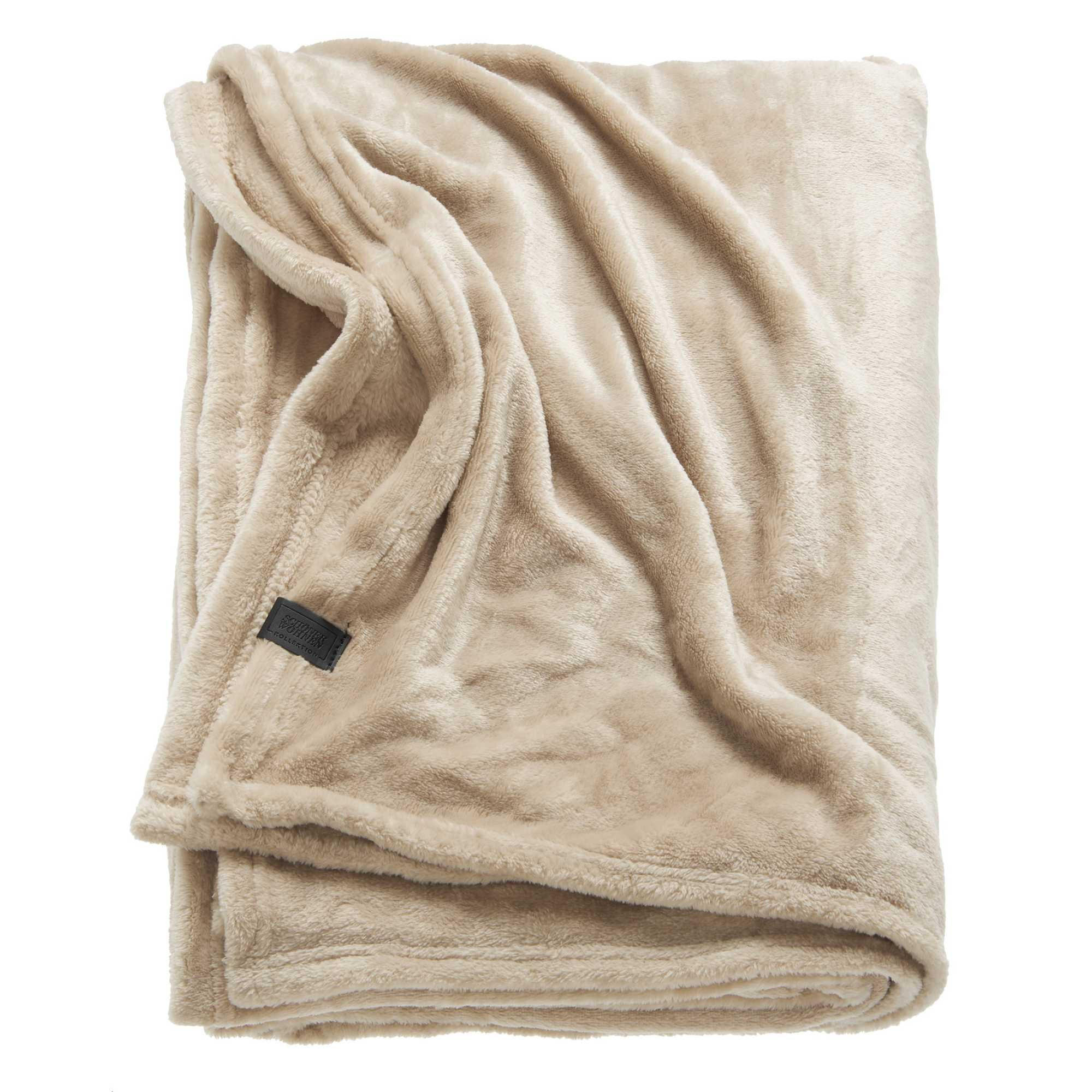 KUSCHELDECKE SMOOTH - Sandfarben, Textil (140/200cm) - Schöner Wohnen
