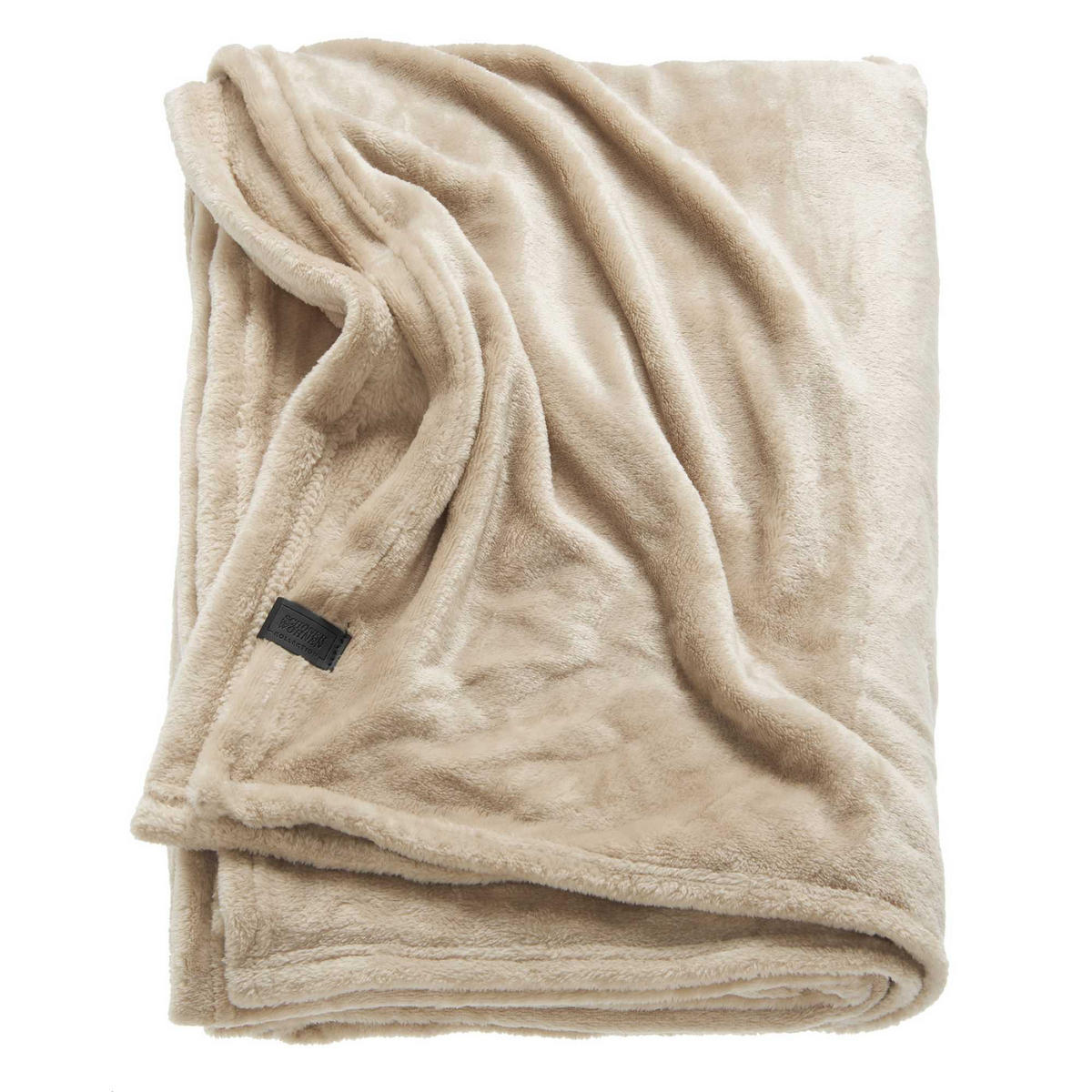 KUSCHELDECKE SMOOTH - Sandfarben, Textil (140/200cm) - Schöner Wohnen