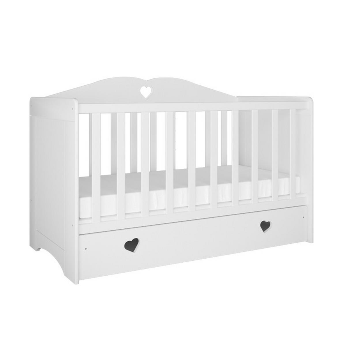 IZBA PRE BÁBÄTKO 3-dielny Biela - biela, kompozitné drevo (66/103/124cm) - Petits-meubles