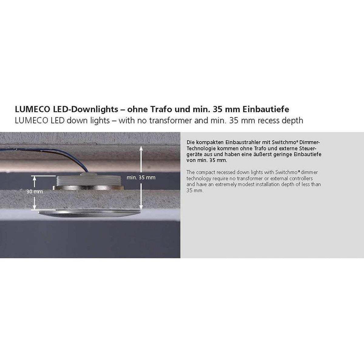 LED EINBAULEUCHTE Aluminium Silber - Silberfarben, Metall (8/8/3.5cm)