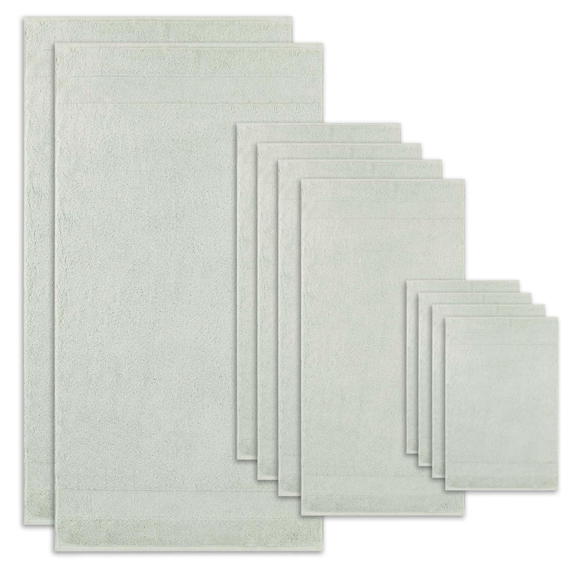 HANDTUCH Unisex One Grün Baumwolle 10er Pack - Grün, Textil (60/120cm) - Villeroy & Boch