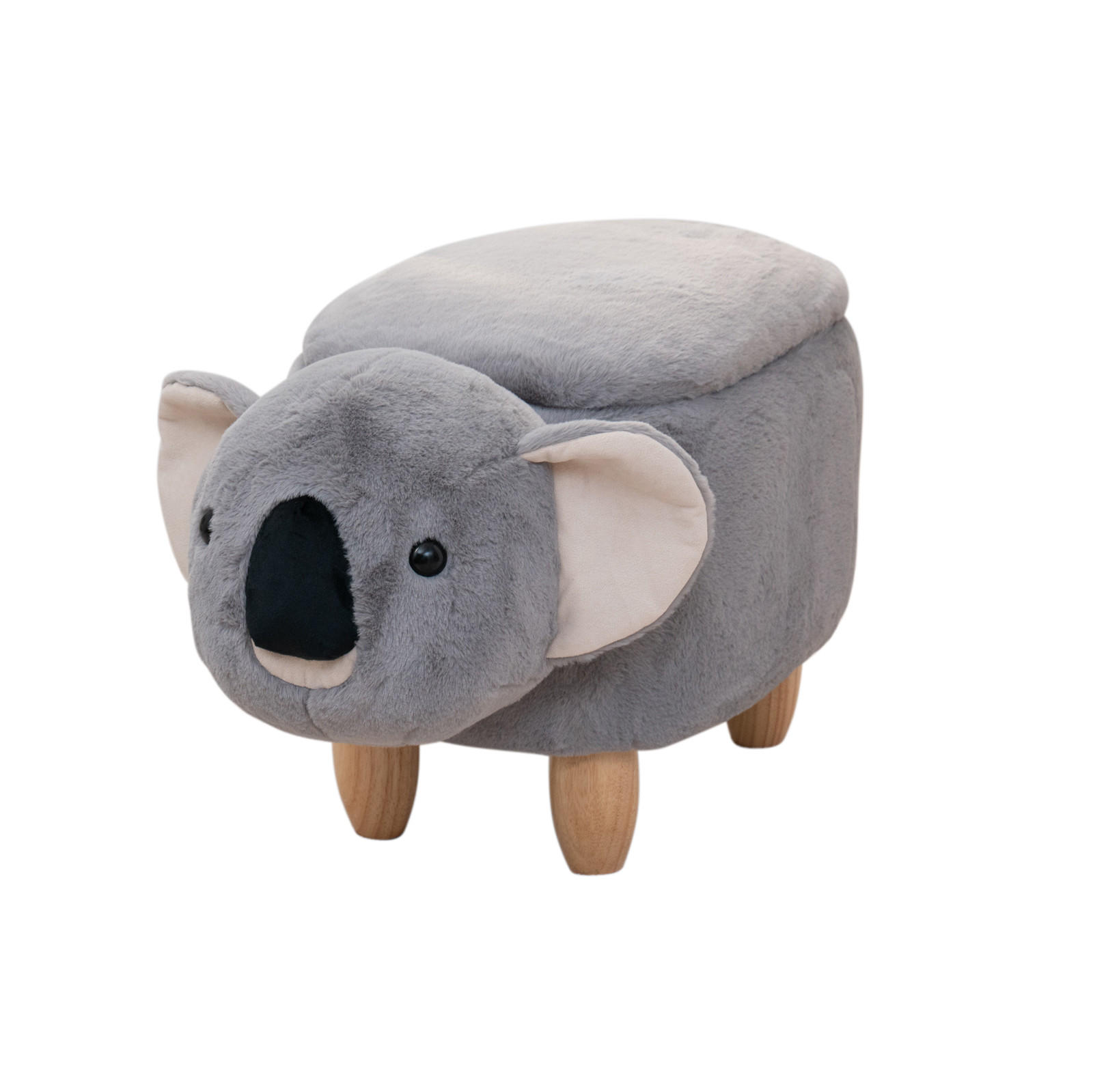 TIERHOCKER KOALA - Grau, Textil (32/37/57cm) - SVITA