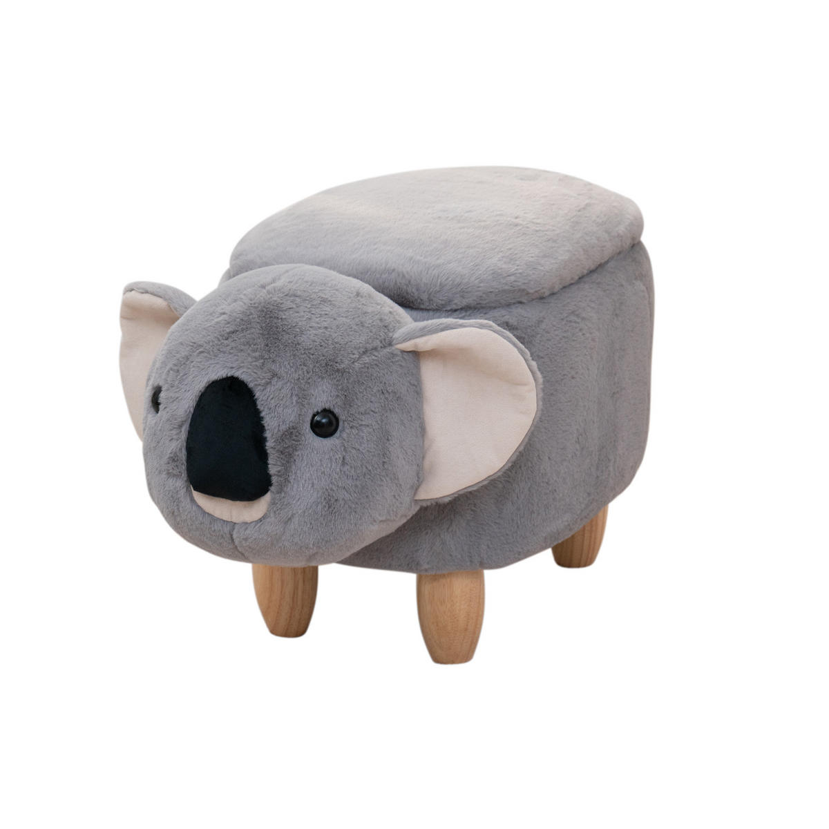TIERHOCKER KOALA - Grau, Textil (32/37/57cm) - SVITA