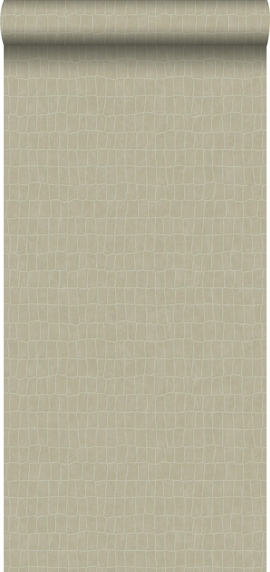 TAPETE Krokodil-Optik 53 cm x 10.05 m - Beige, Papier (53/1000cm) - ESTAhome