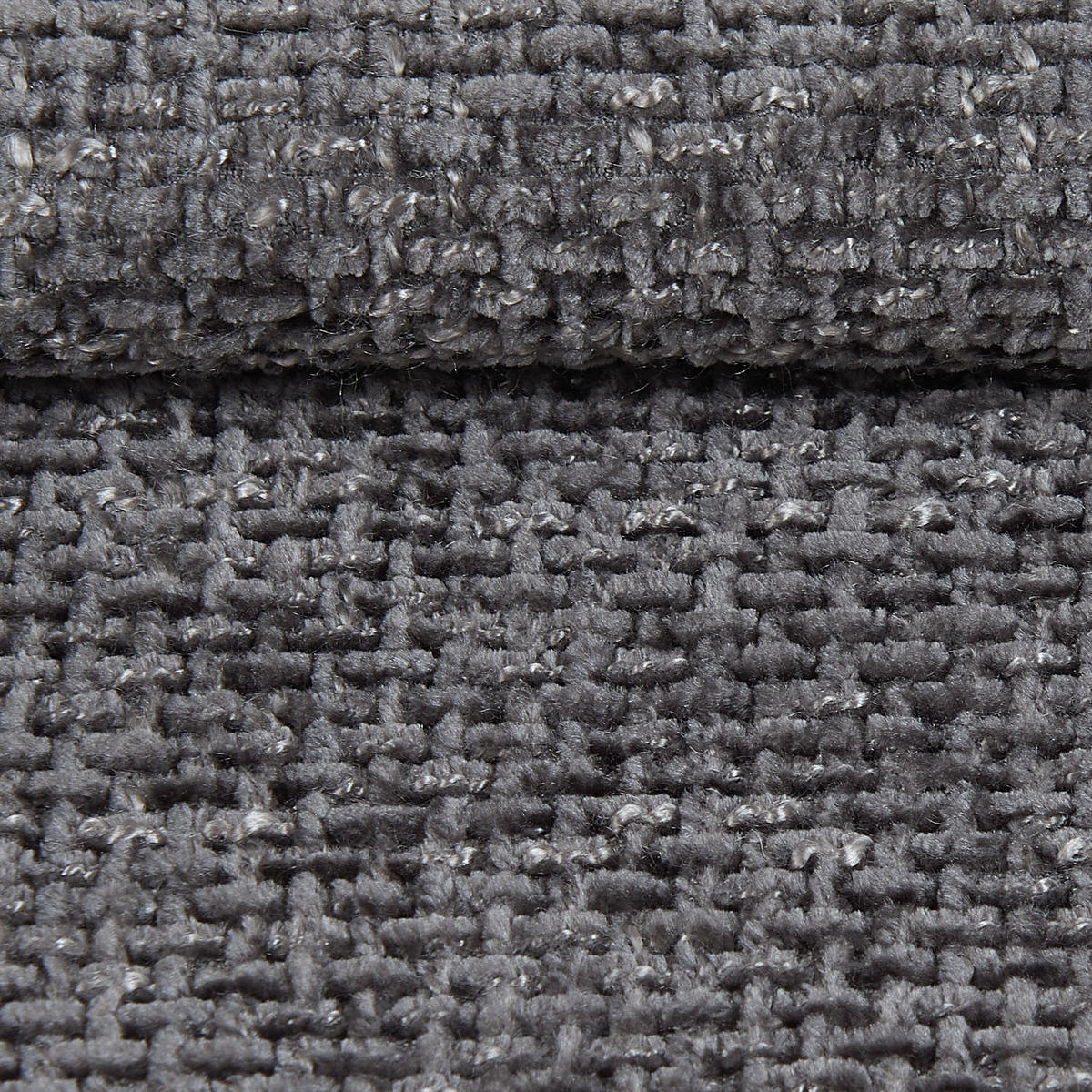 DREHSTUHL Mika-Enya - Schwarz/Grau, Textil/Metall (59/84/66cm) - DUBI Möbel