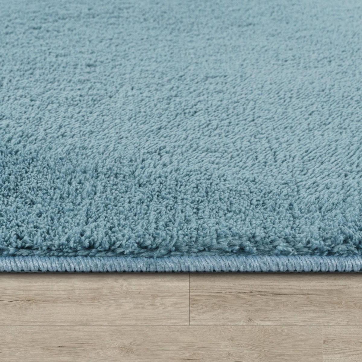 KURZFLORTEPPICH 80/80 cm Cadiz 630 - Türkis, Kunststoff (80/80cm) - Paco Home