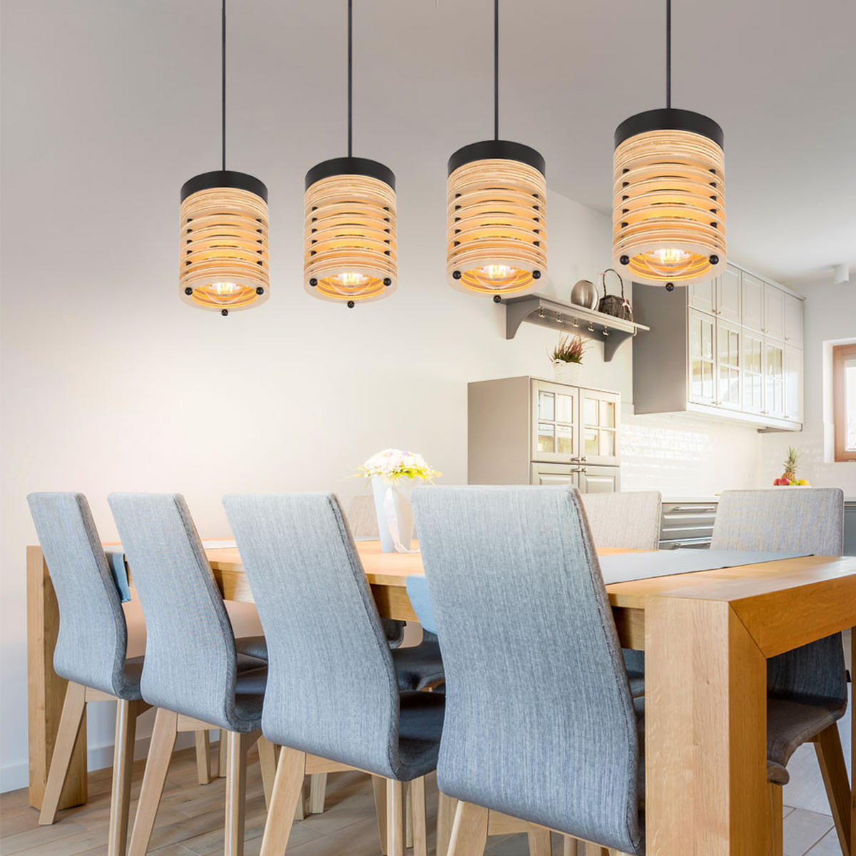 HÄNGELEUCHTE Metall Braun Gitteroptik - Braun, Metall (90/12/120cm) - Globo Lighting