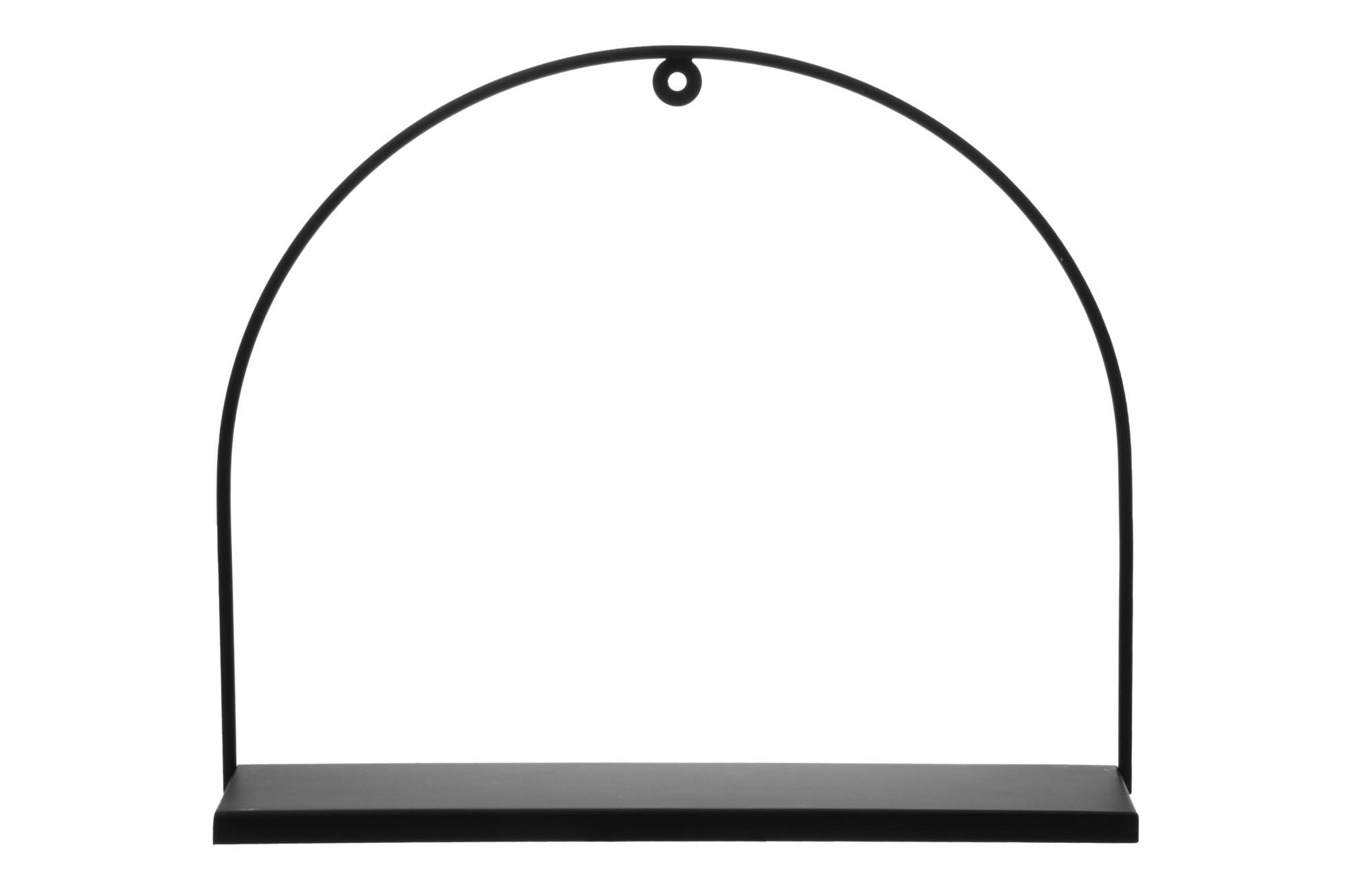 WANDREGAL Moon - Schwarz, Metall (33/27/10cm)