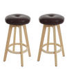 BARHOCKER Bordeaux 2er-Set - Bordeaux, Holz (45/67/45cm) - MCW