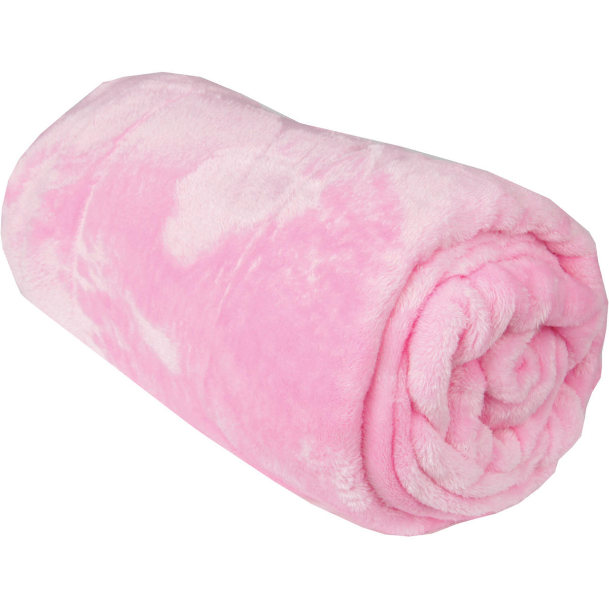 KUSCHELDECKE "Celina" Rosa 130x170 cm - Rosa, Textil (130/170cm)