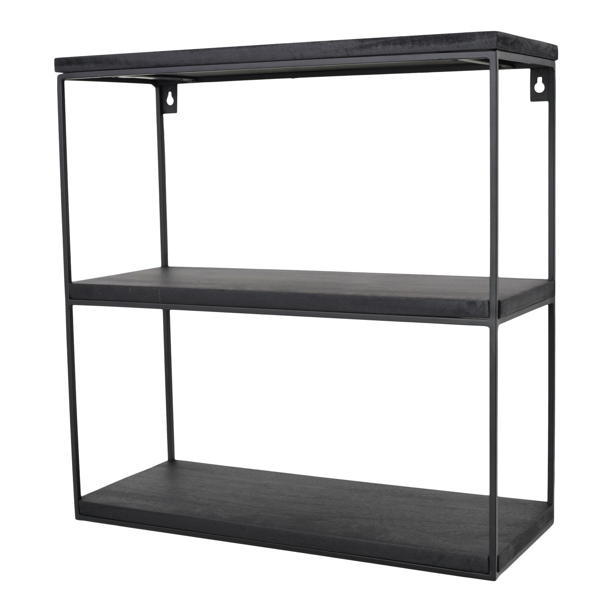 WANDREGAL Wally Schwarz - Schwarz, Metall (45/45/18cm) - LOFT42