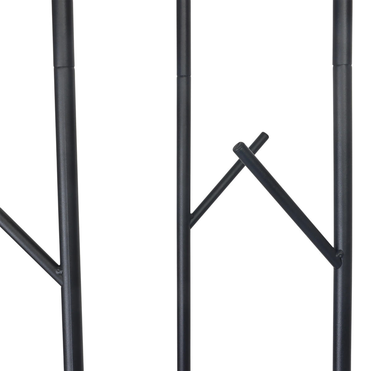 GARDEROBENSTÄNDER - Multicolor, Holzwerkstoff/Metall (40/175/40cm) - Relaxdays