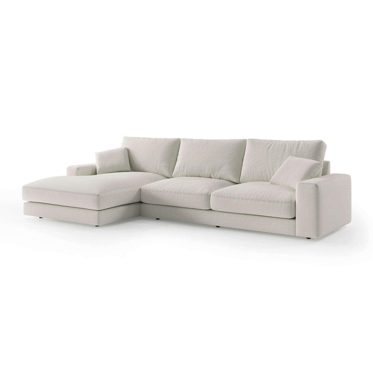 ECKSOFA Harvesty Goldfarben - Goldfarben, Textil (332/92/169cm) - Pillovely