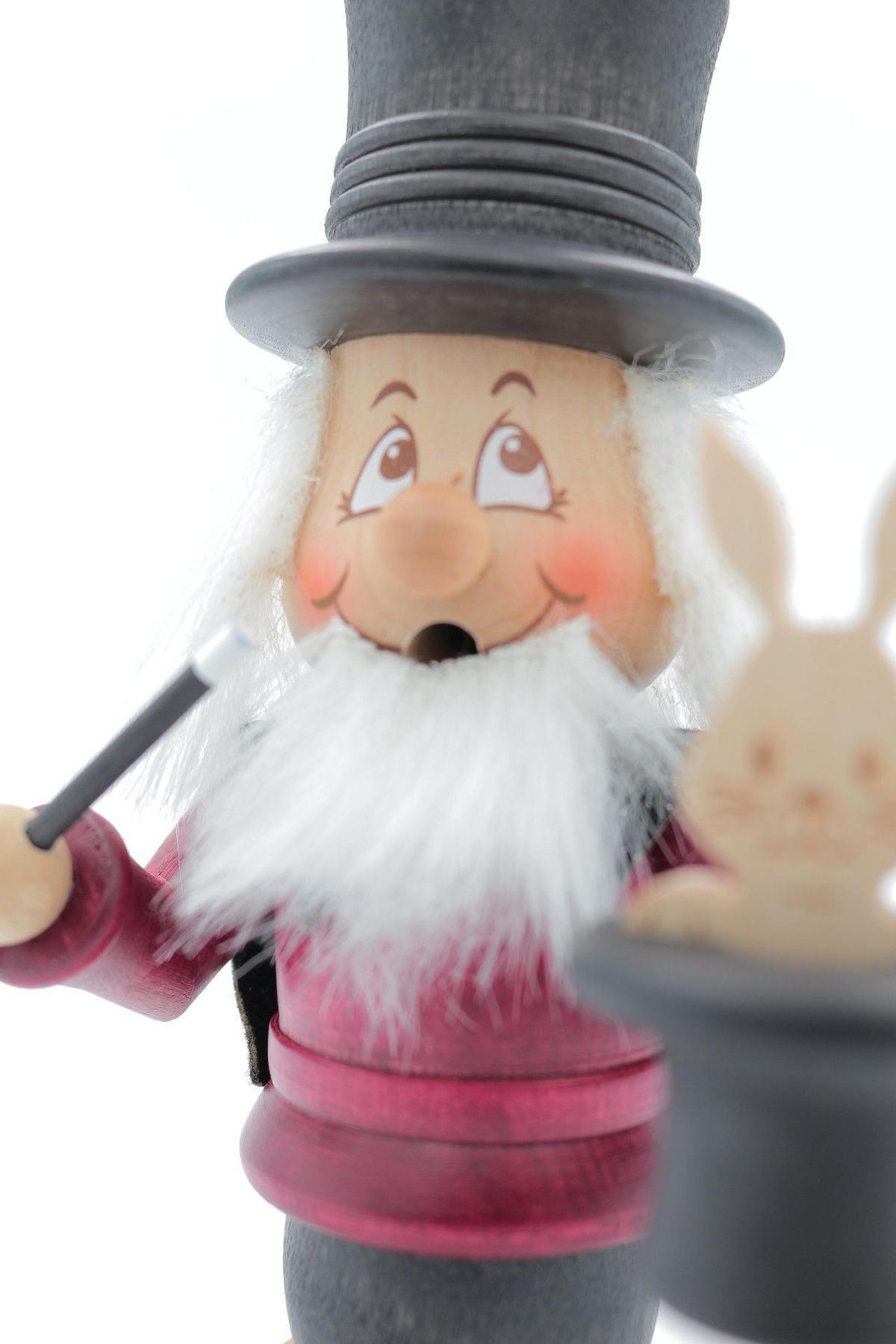 RAUCHFIGUR Wichtel Zauberer 15cm - Multicolor, Holz (9/15/0.1cm)