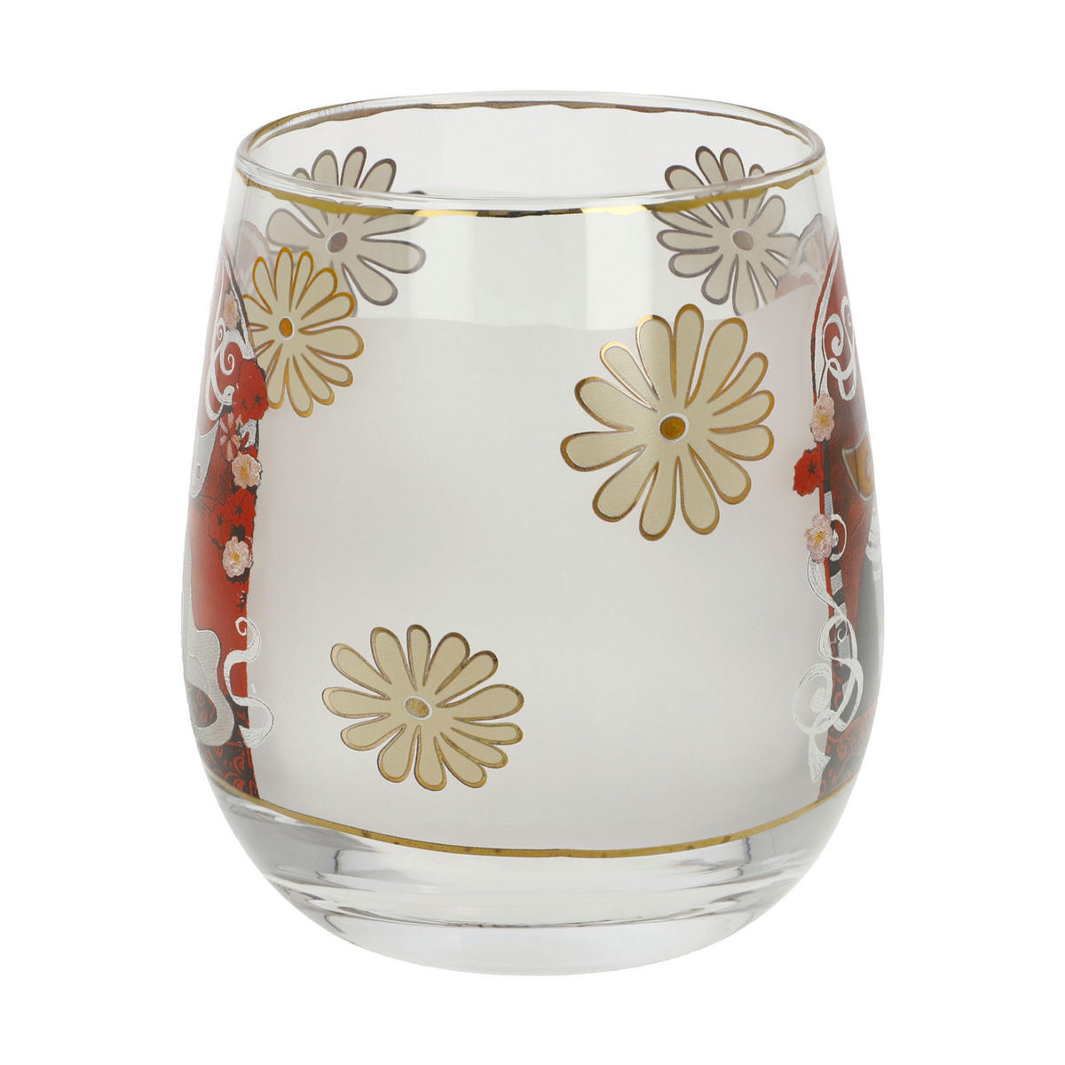 WINDLICHT Rosina Wachtmeister - Templi dell amore, Glas, Bunt, 9.5 cm - Multicolor, Glas (8.5/9.5/8.5cm) - Goebel