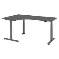 SCHREIBTISCH elektrisch XDSM 120/200/72 cm in Graphitfarben/Graphitfarben - Graphitfarben, Holzwerkstoff (120/200/72cm) - bümö